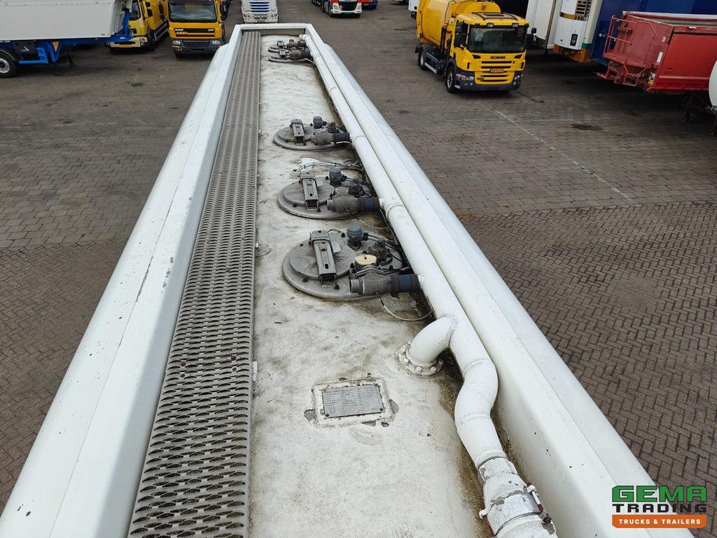 Burg BPO 13-30 Kraftstofftank 50.500 l – 5 Kammern – 2x Liftachse – 3 Achsen SAF-Trommel – ADR FL AT