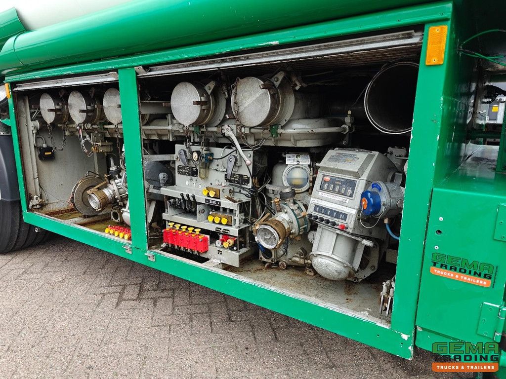 Burg BPO 13-30 Kraftstofftank 50.500 l – 5 Kammern – 2x Liftachse – 3 Achsen SAF-Trommel – ADR FL AT