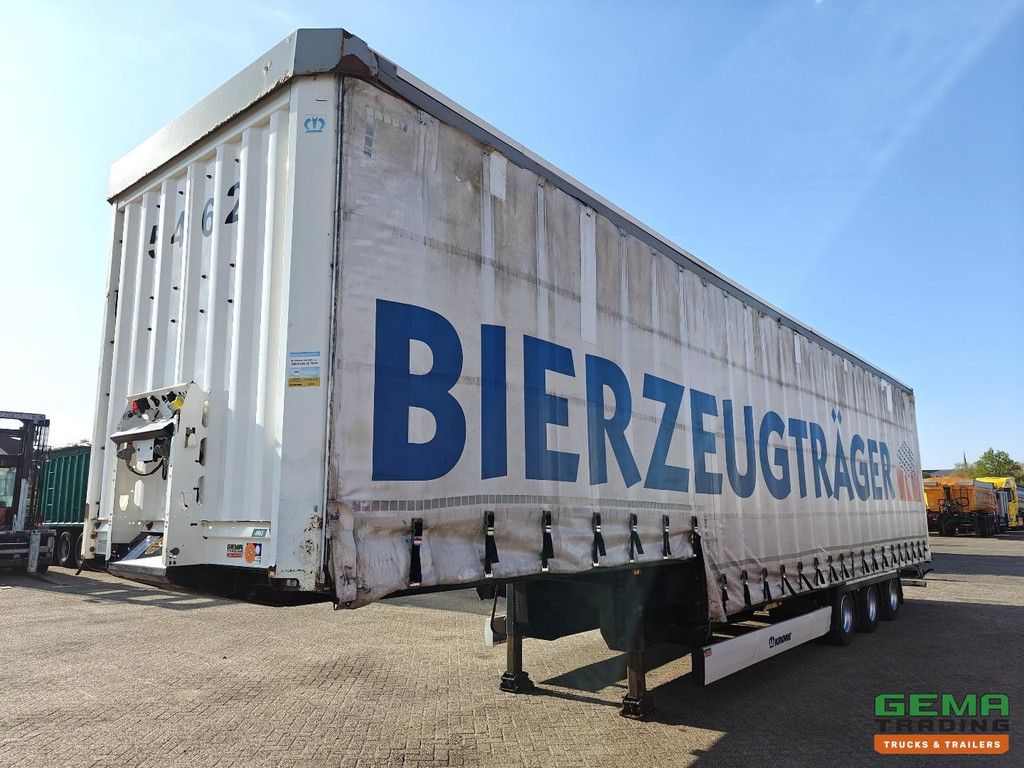 Krone SD 13.6m Sliding Curtains - Pop-Up Roof - 3 Axle BPW Drum - 5 Pieces In Stock