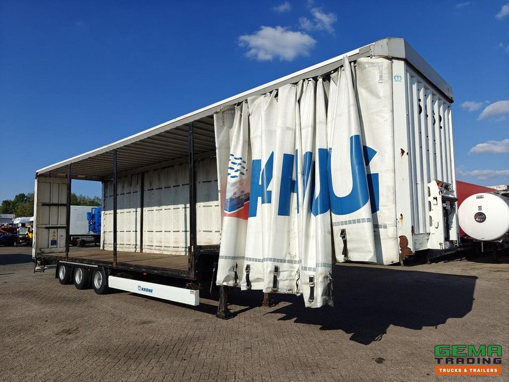 Krone SD 13.6m Sliding Curtains - Pop-Up Roof - 3 Axle BPW Drum - 5 Pieces In Stock