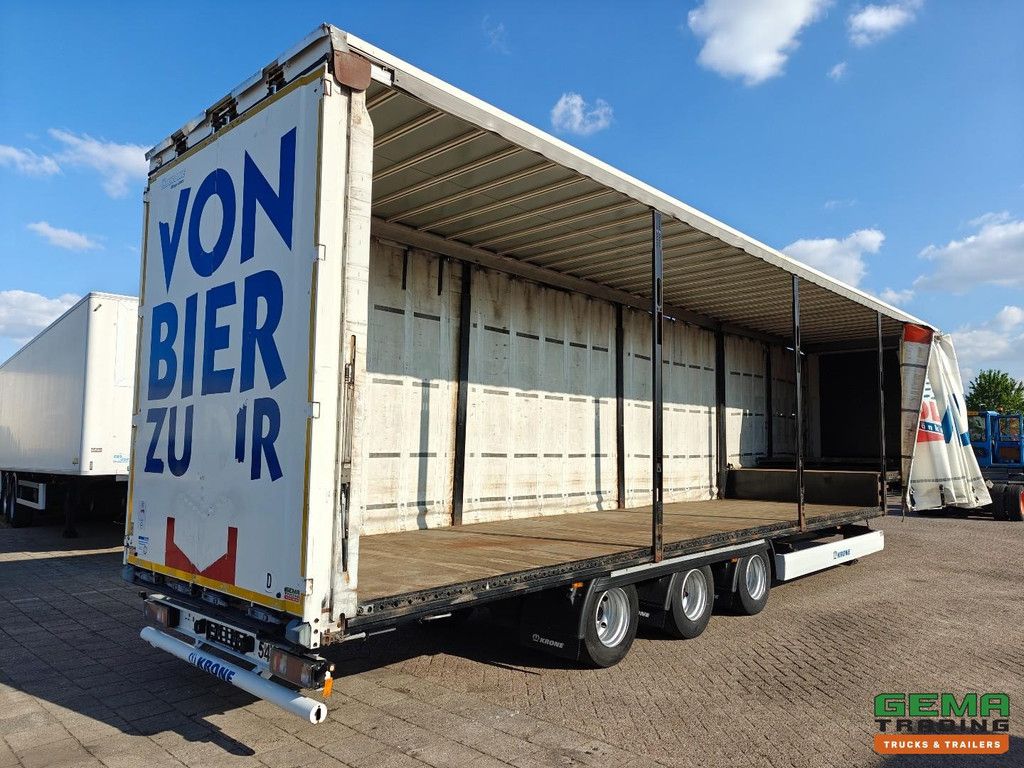 Krone SD 13.6m Sliding Curtains - Pop-Up Roof - 3 Axle BPW Drum - 5 Pieces In Stock
