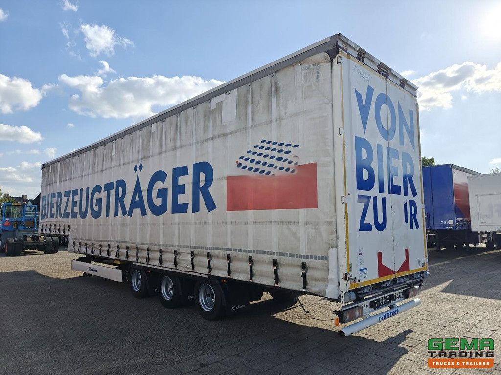 Krone SD 13.6m Sliding Curtains - Pop-Up Roof - 3 Axle BPW Drum - 5 Pieces In Stock
