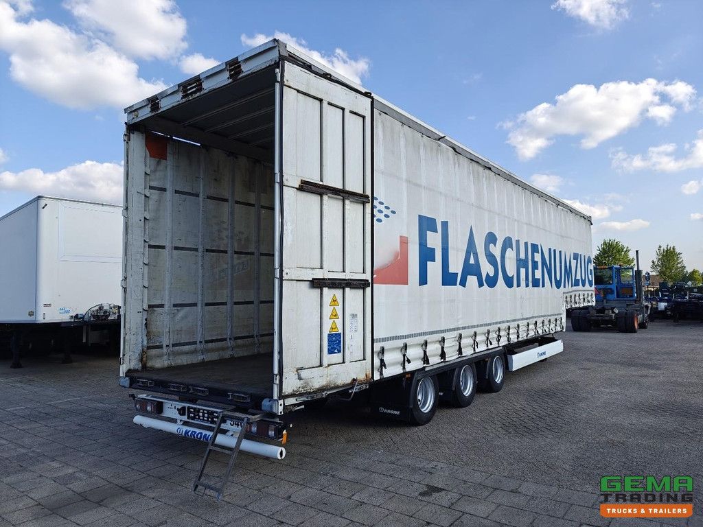 Krone SD 13.6m Sliding Curtains - Pop-Up Roof - 3 Axle BPW Drum - 5 Pieces In Stock