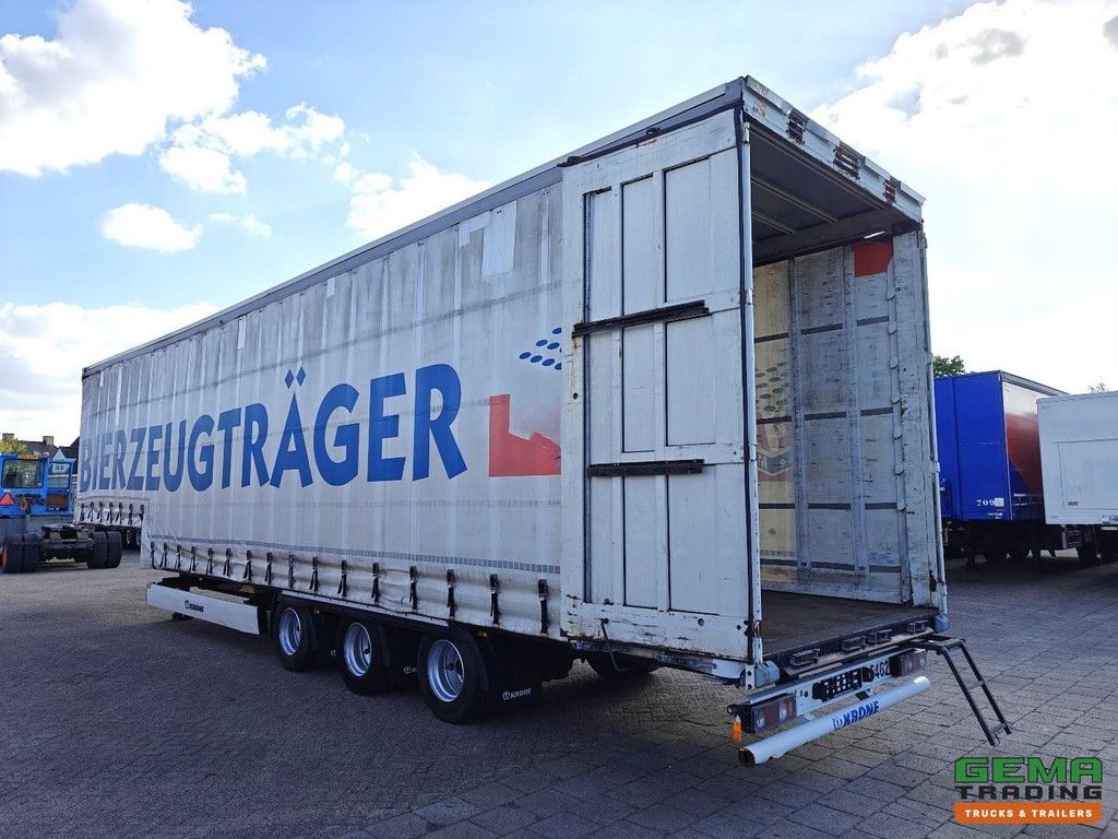 Krone SD 13.6m Sliding Curtains - Pop-Up Roof - 3 Axle BPW Drum - 5 Pieces In Stock
