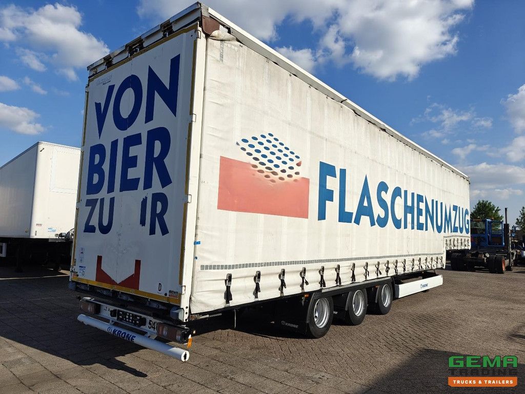 Krone SD 13.6m Sliding Curtains - Pop-Up Roof - 3 Axle BPW Drum - 5 Pieces In Stock