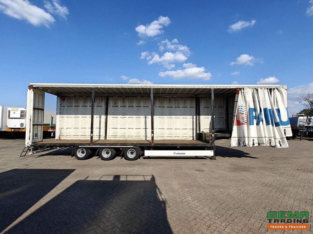 Krone SD 13.6m Sliding Curtains - Pop-Up Roof - 3 Axle BPW Drum - 5 Pieces In Stock