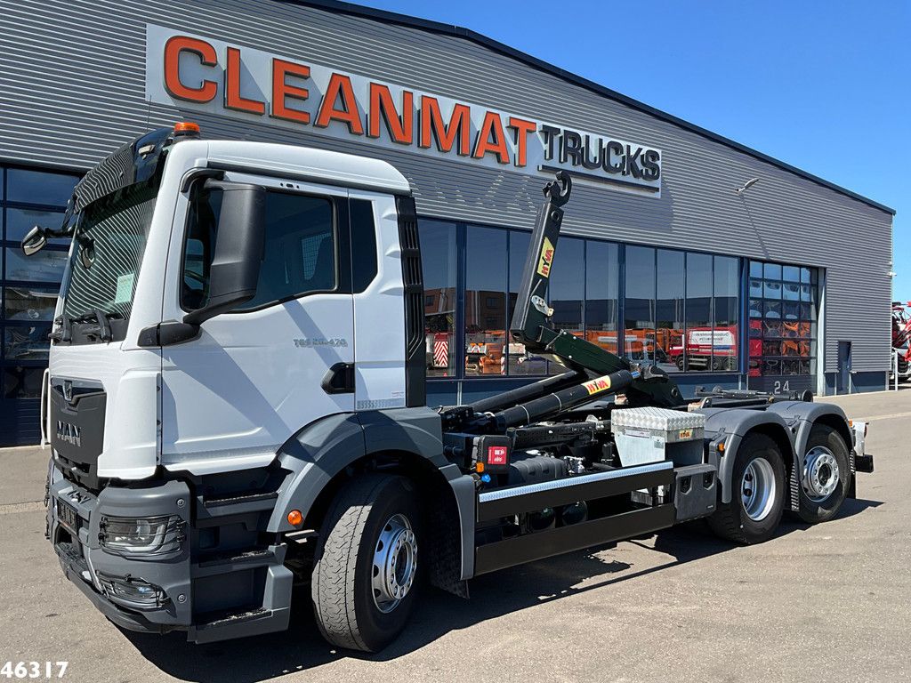 Man TGS 26.470 Euro 6 Retarder Hyvalift 20 Ton haakarmsysteem