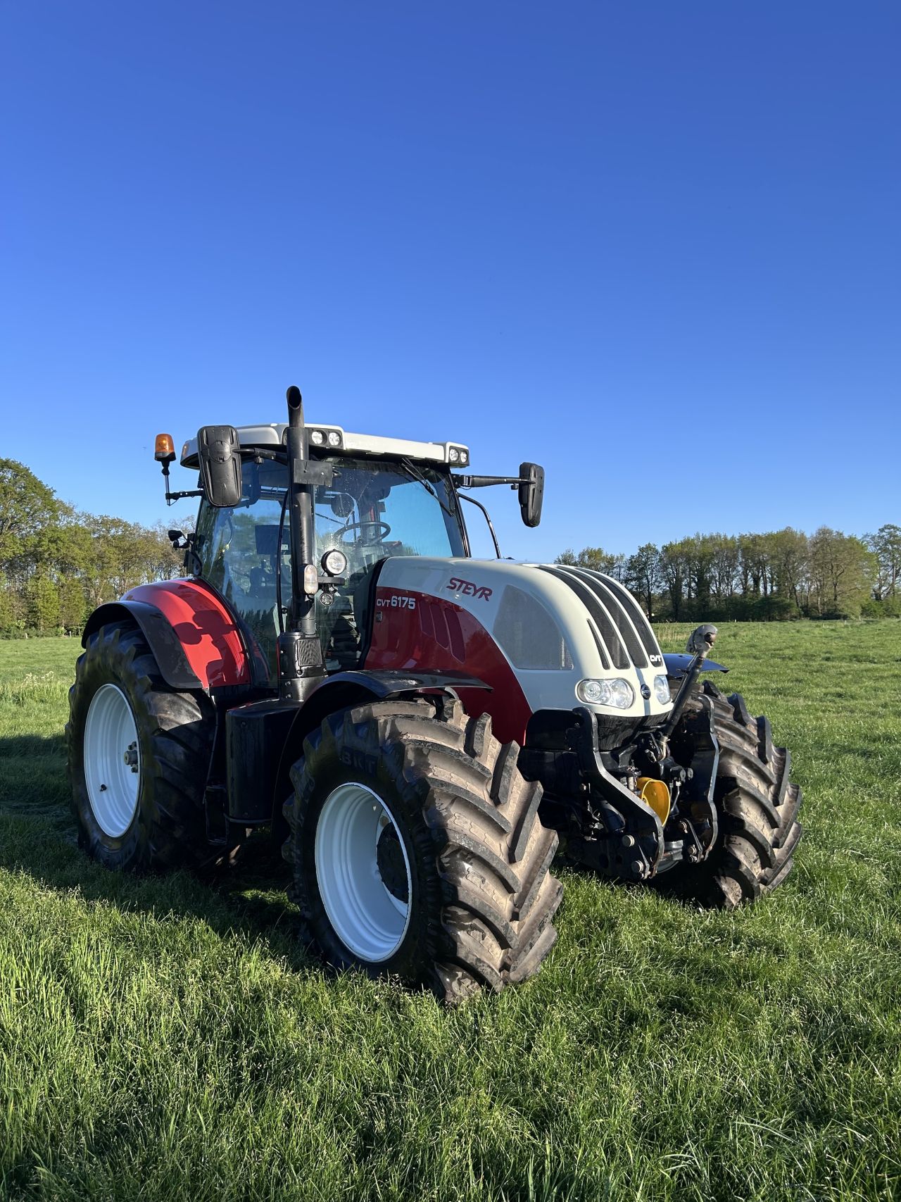 Steyr 6175 CVT 2016 frontaftakas gps