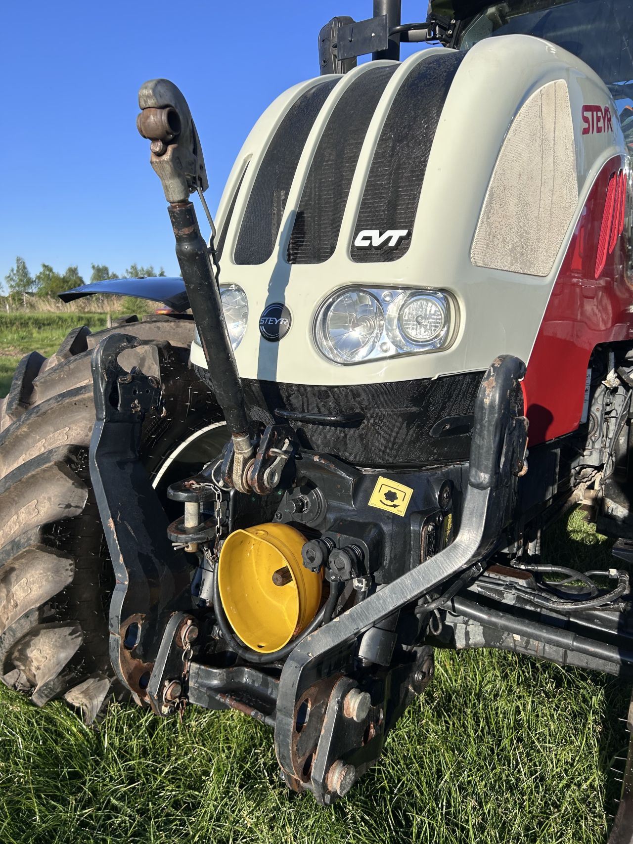 Steyr 6175 CVT 2016 frontaftakas gps