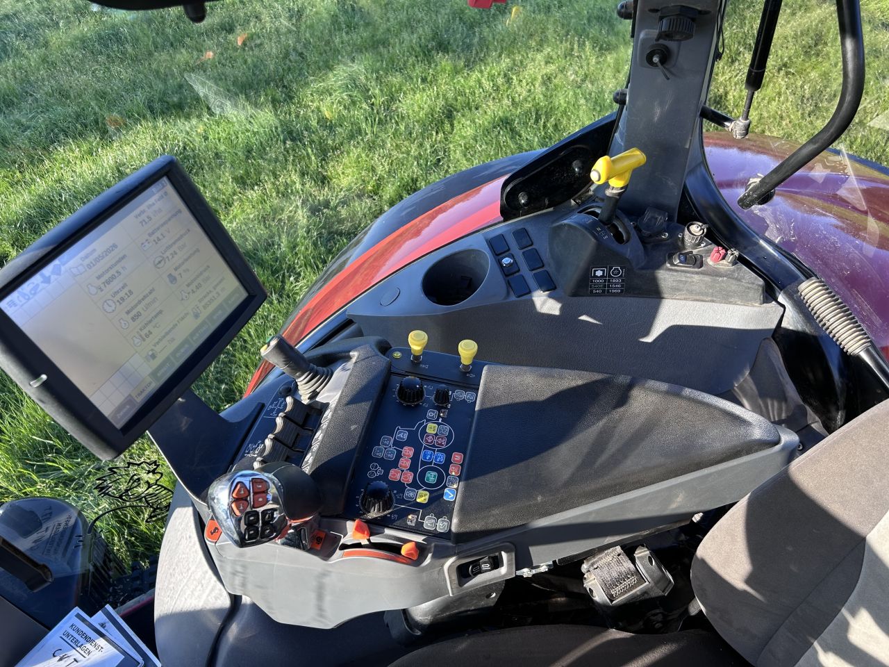 Steyr 6175 CVT 2016 frontaftakas gps