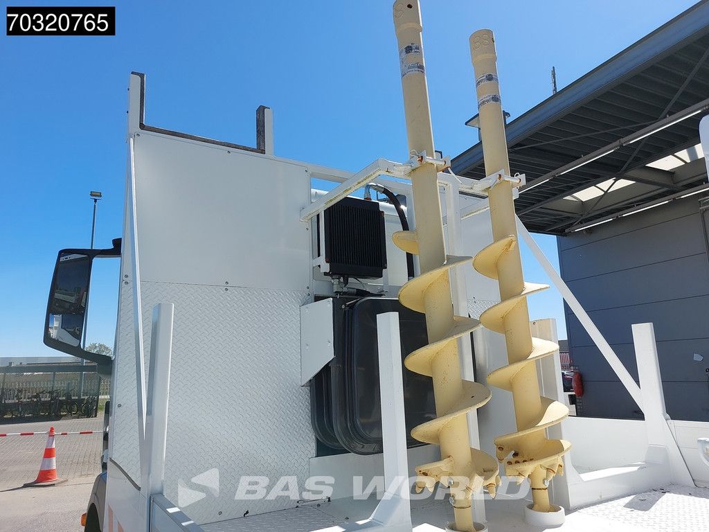 MAN TGM 18.320 4X2 NEW! Centrama L2A4 Crane Hydraulic drilling installation Extra attachments