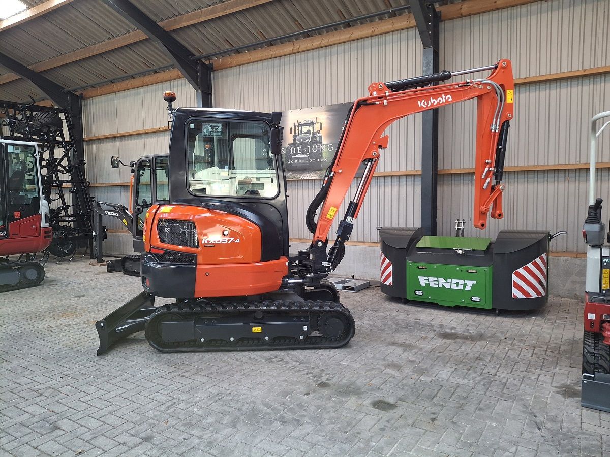 Kubota KX037-4 HI, minigraver, minikraan, BJ2026, Airco, Nieuw!