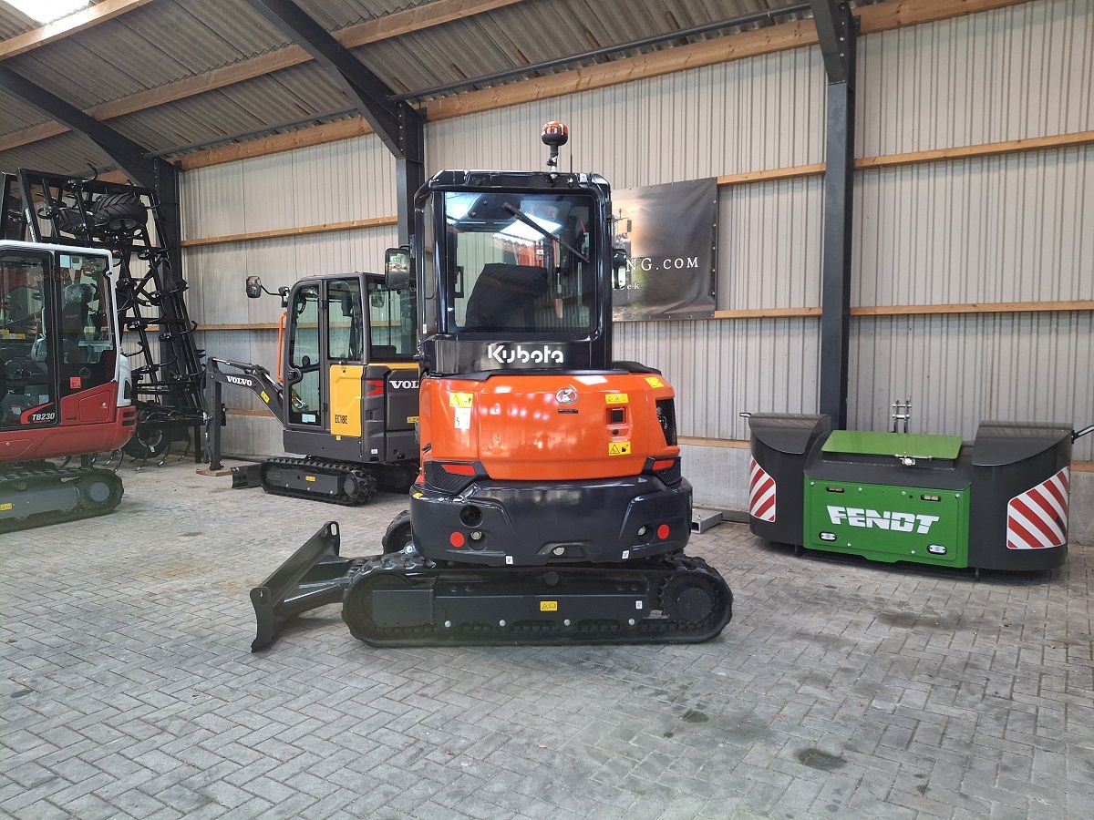 Kubota KX037-4 HI, minigraver, minikraan, BJ2026, Airco, Nieuw!
