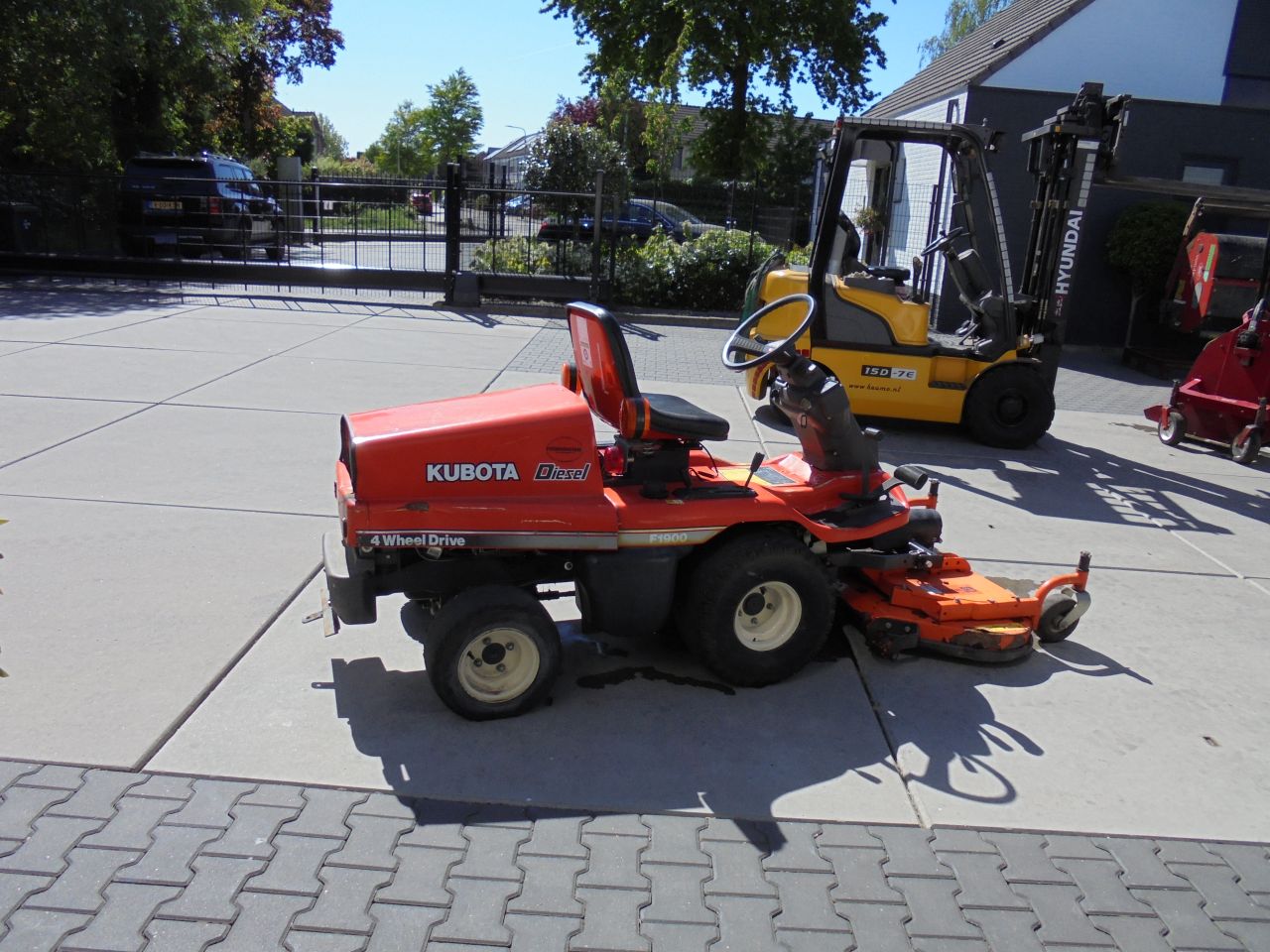Kubota F1900 frontmaaier