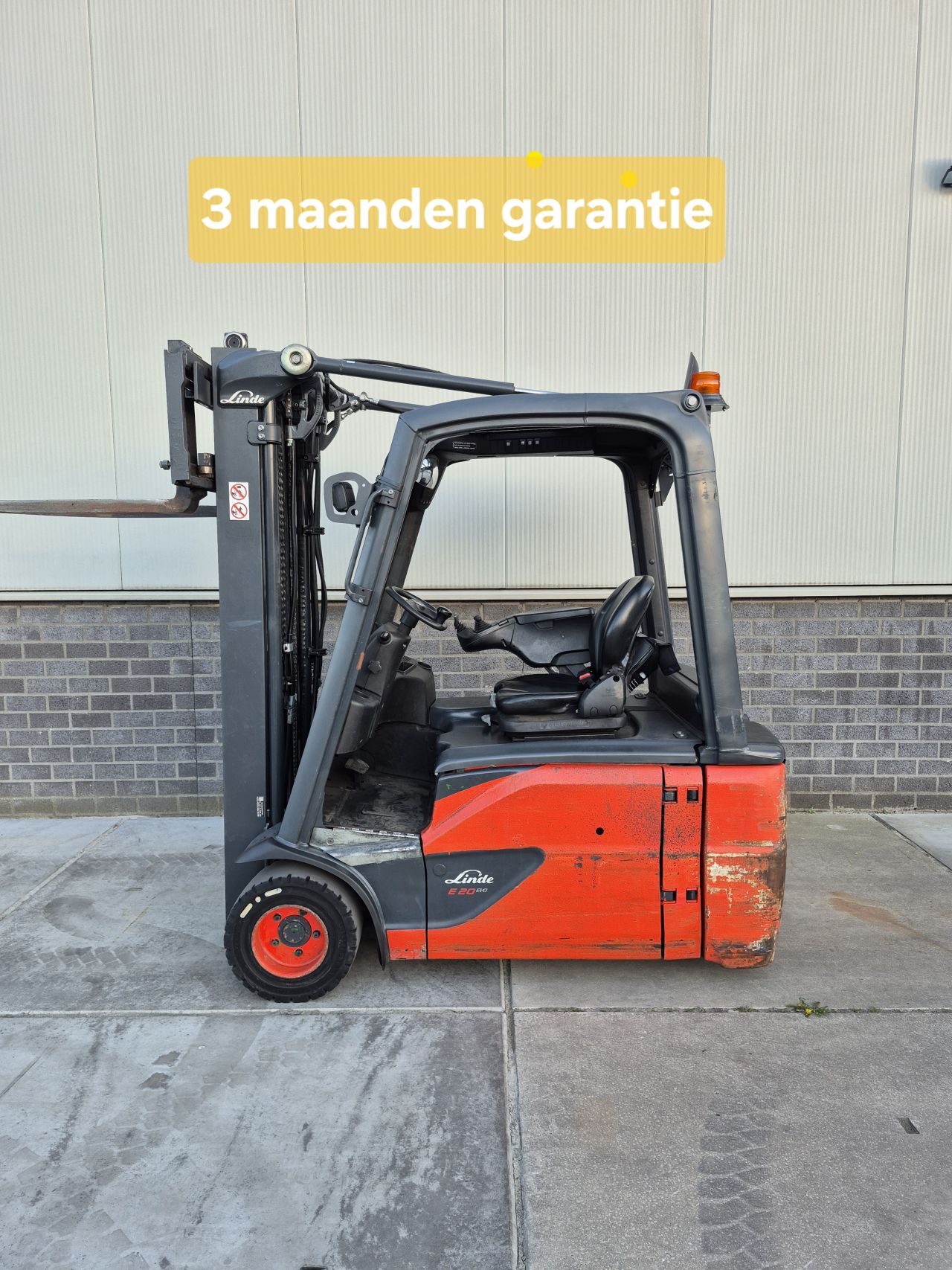 Linde E20L-02 triplex sideshift 4.620 mm bj 2020