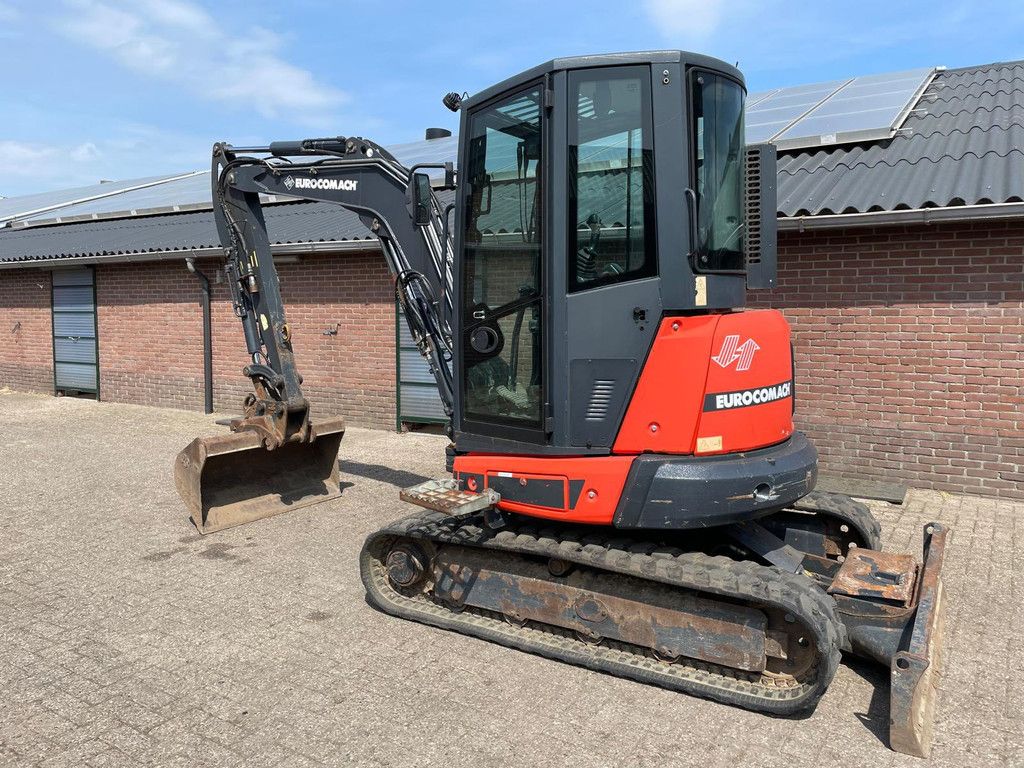 Eurocomach ES40.2ZT. 4 tons minigraver