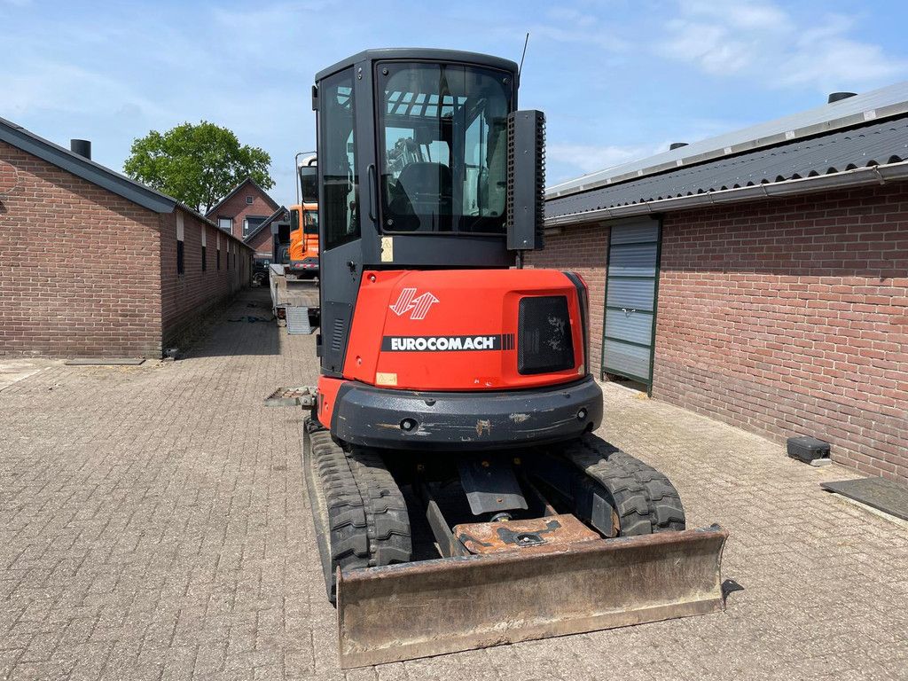 Eurocomach ES40.2ZT. 4 tons minigraver