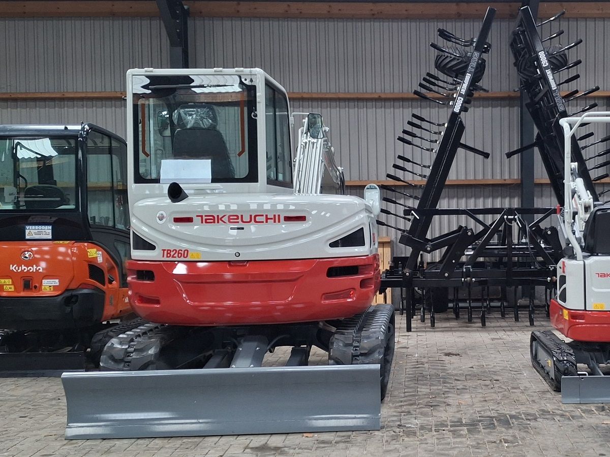Takeuchi TB260, minigraver, minikraan, BJ2026, Nieuw!