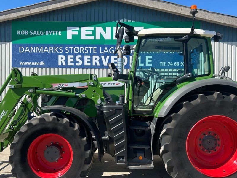 Fendt 722 Vario S4 Power Med Frontlæsser 5x90