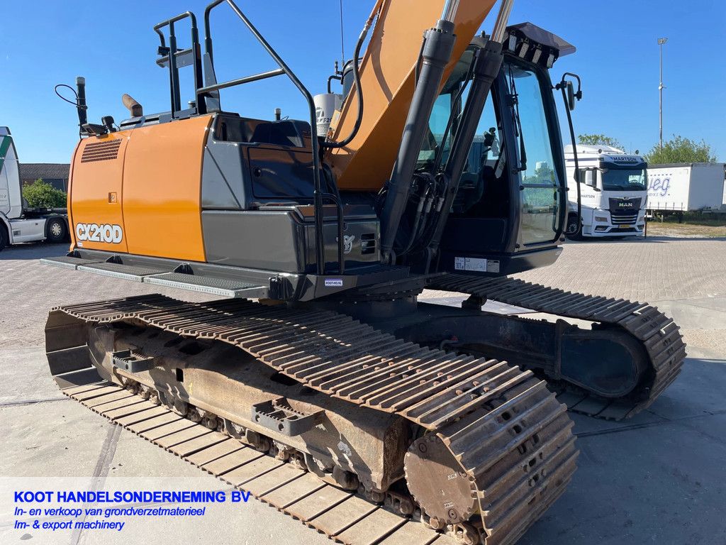 Case CX 210D! 7500H-GPS-Kantelstuk-2xBak