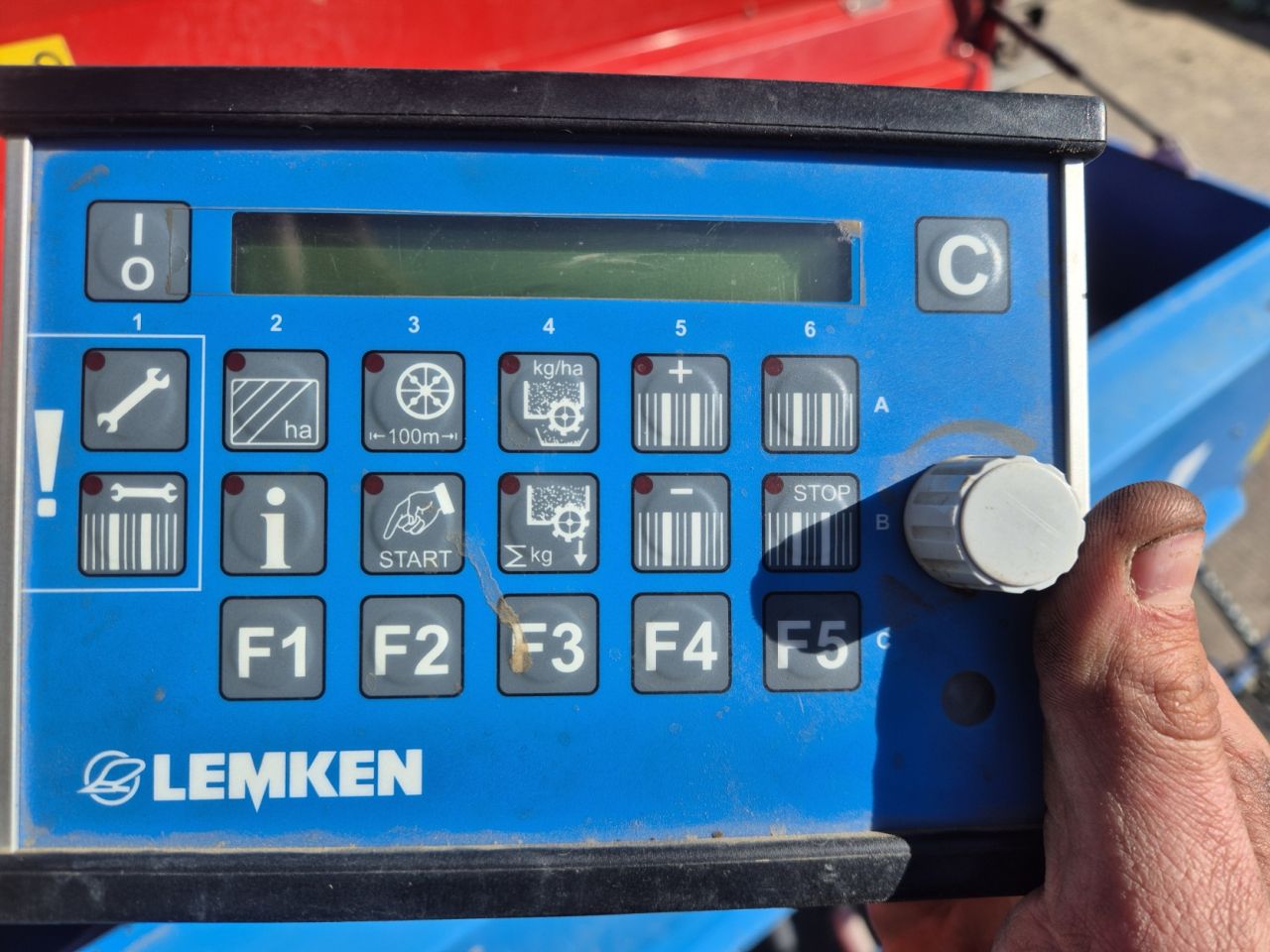 Lemken Saphir 7 schijven zaaimachine opbouw zaaimachine