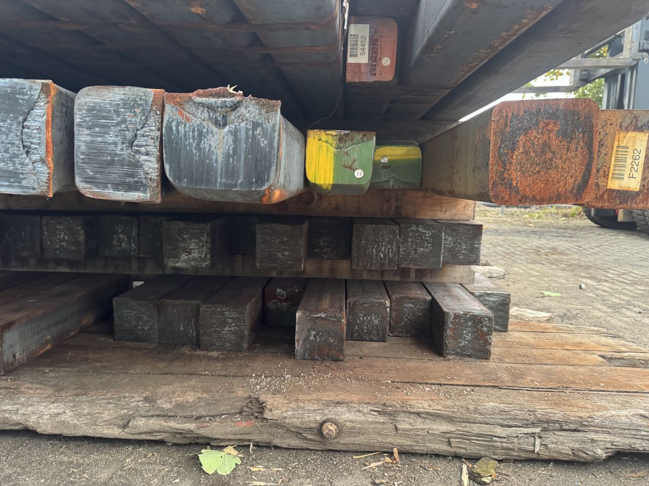 Staal billets ballast materiaal massief staal ijzer