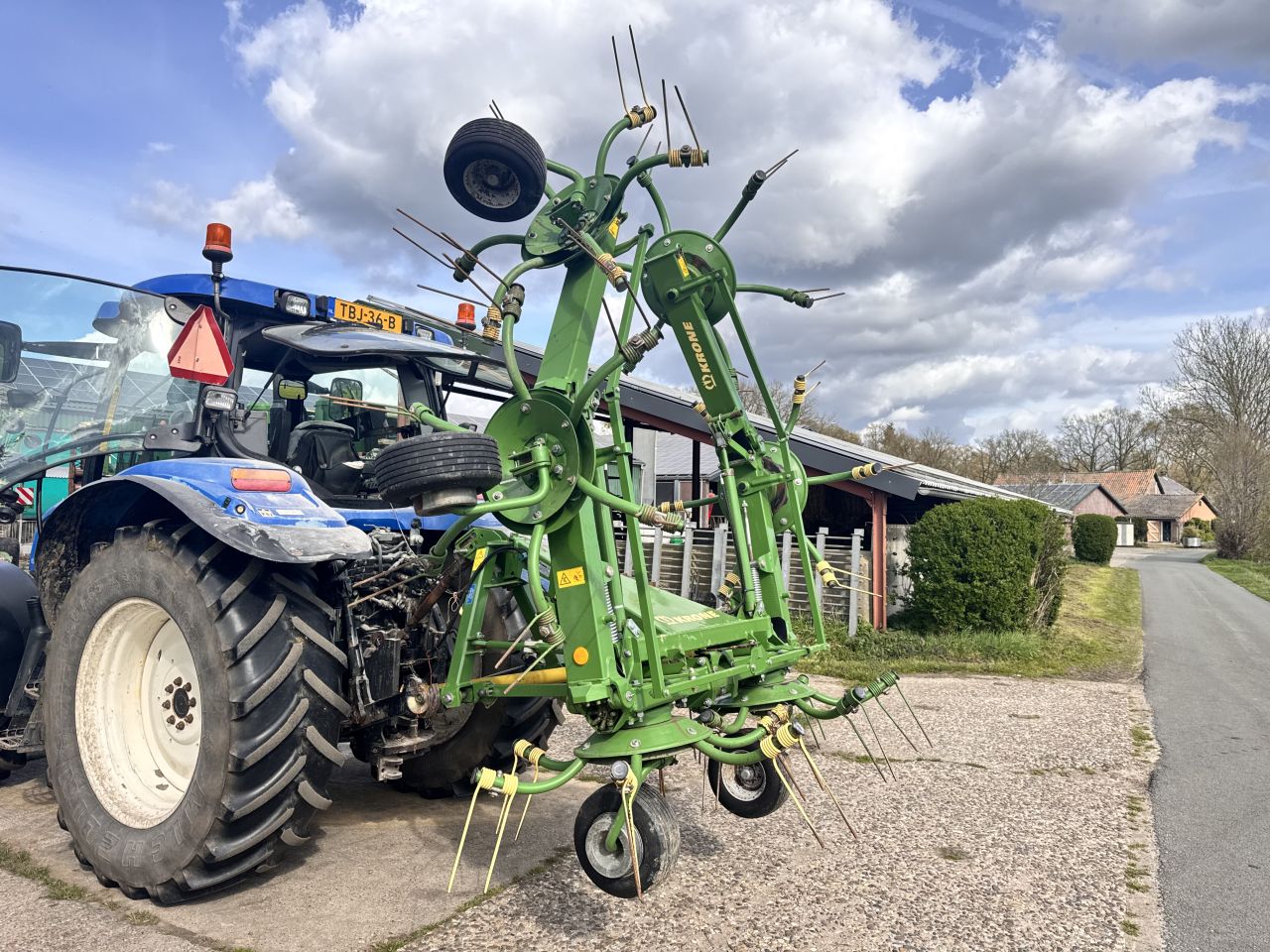 Krone KW 6.72/6 schudder 6 rotor