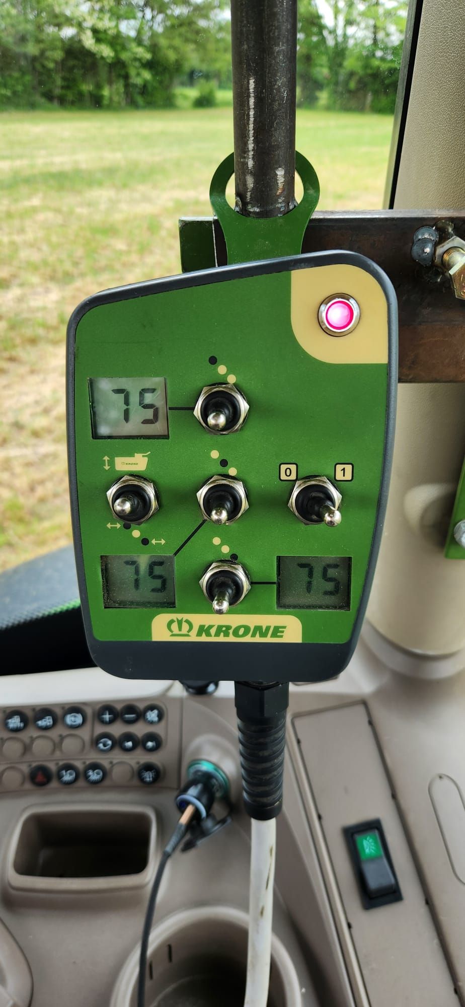 Krone Swadro TS 970 zij afleg hark