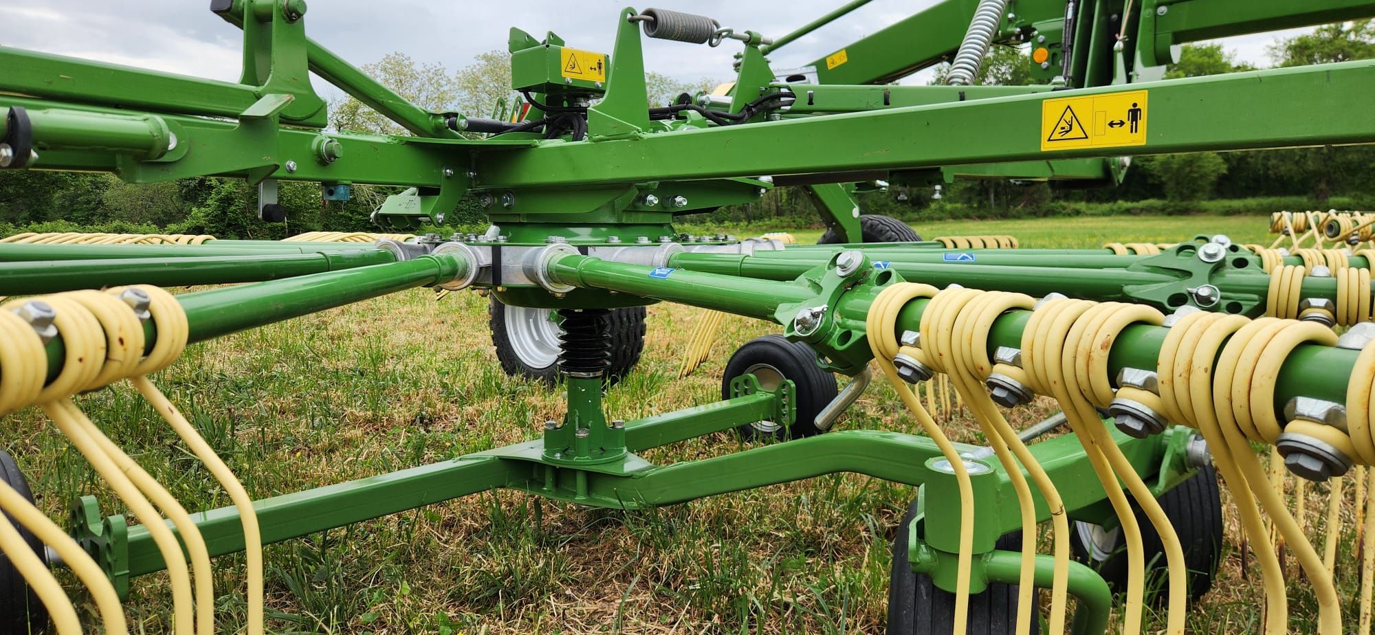 Krone Swadro TS 970 zij afleg hark