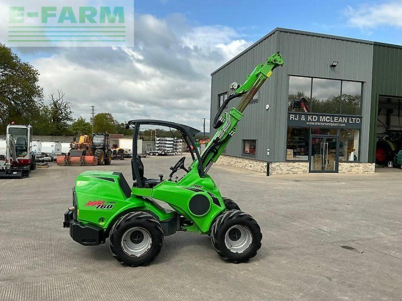 Avant 760i wheeled telescopic compact loading shovel (st26541)