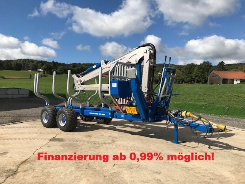Scandic ST-10D 13t 7,9m Kran 850kg Hubkraft Druckluft