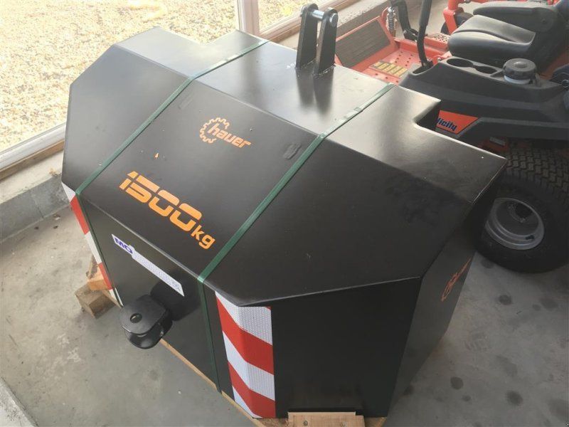 Hauer klods 1500 kg.