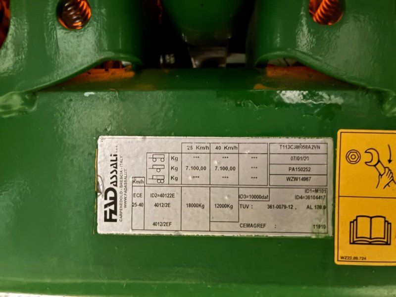 John Deere M740 TRAILERSPRØJTE