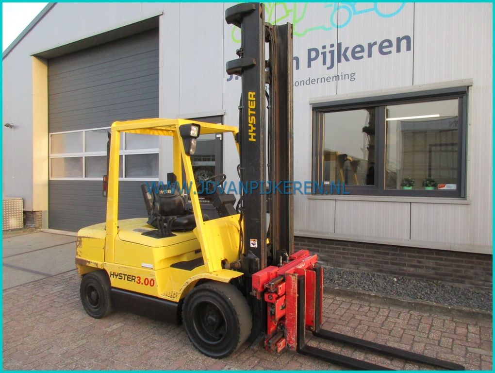 Hyster H3.00XM 2004 Perkins diesel vorkenspreider+sideshift