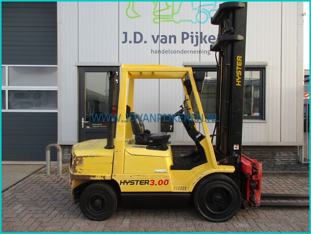 Hyster H3.00XM 2004 Perkins diesel vorkenspreider+sideshift