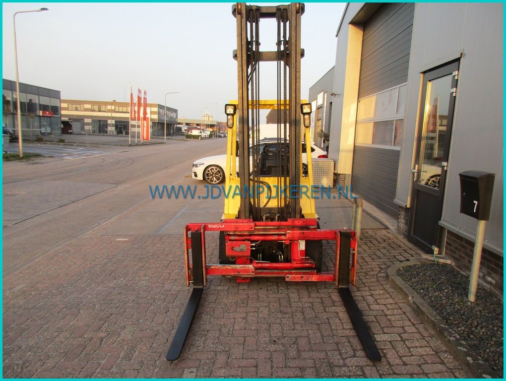 Hyster H3.00XM 2004 Perkins diesel vorkenspreider+sideshift