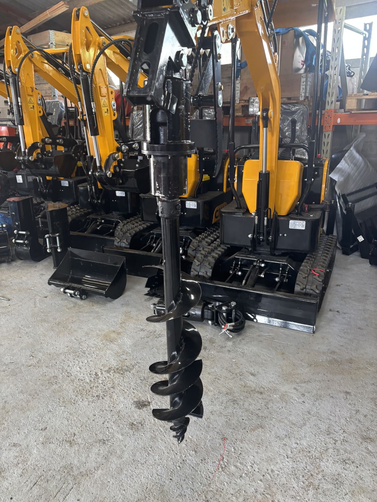 Hakhamer hydrolisch grondboor 20 cm