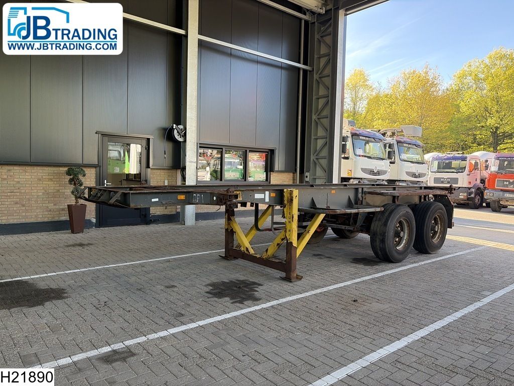 Pacton Container 20 FT, Steel suspension