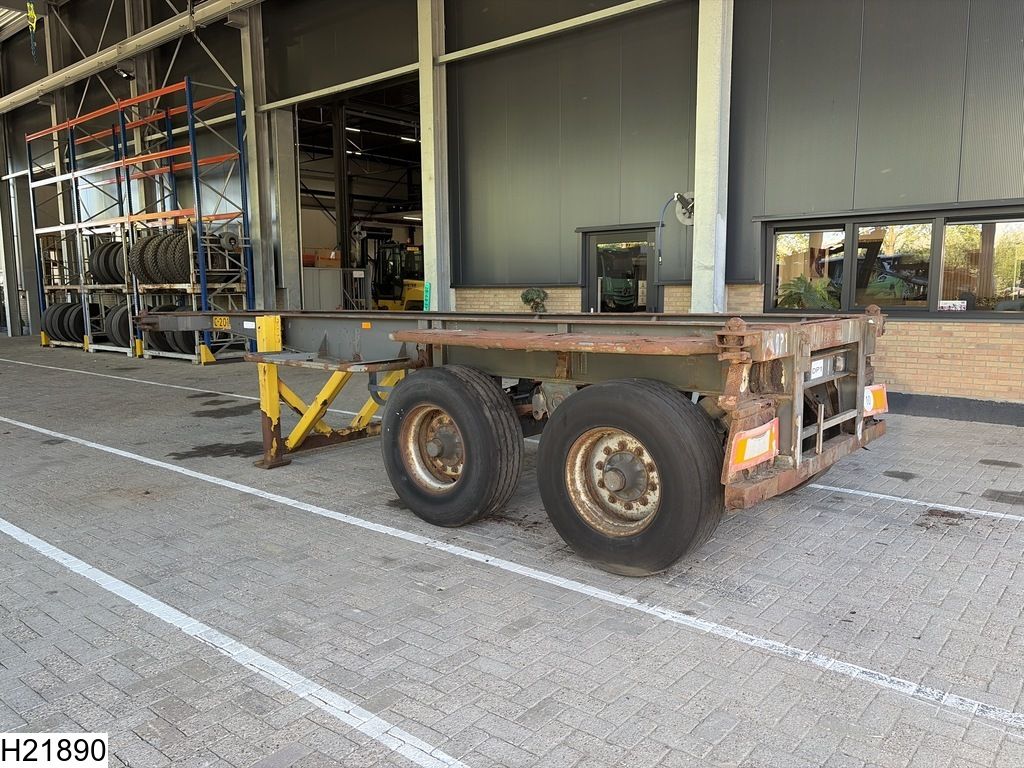 Pacton Container 20 FT, Steel suspension