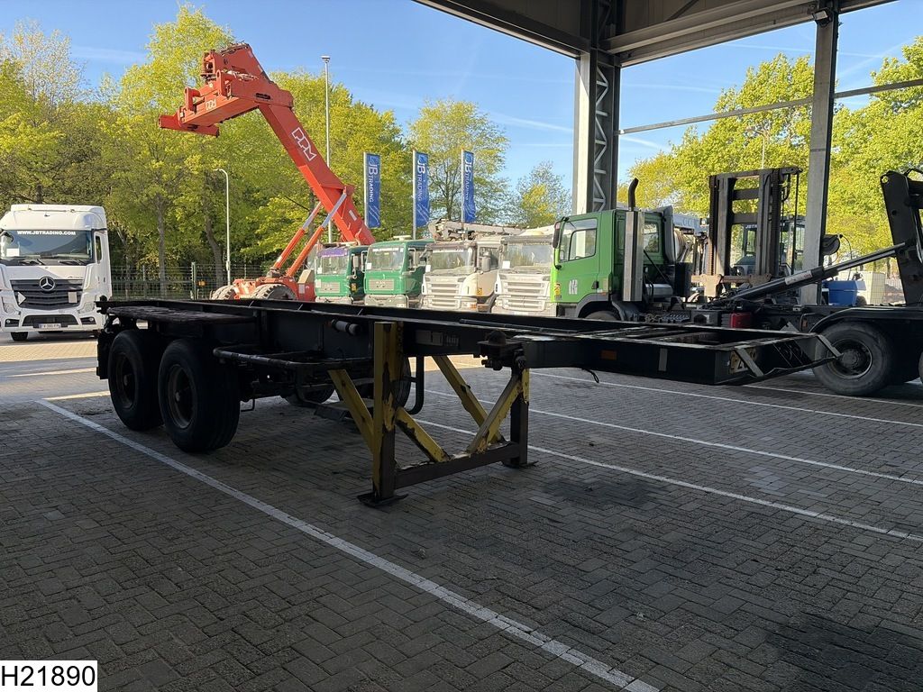 Pacton Container 20 FT, Steel suspension