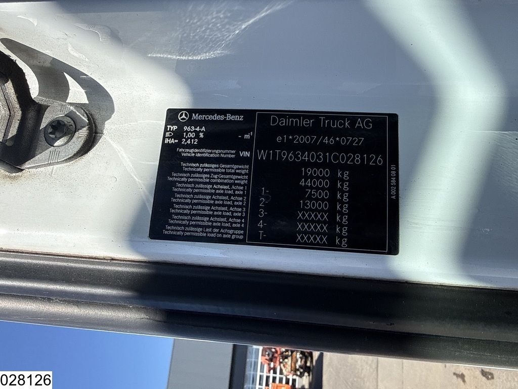 Mercedes Actros 1845 EURO 6d, ACC, Mirrorcam