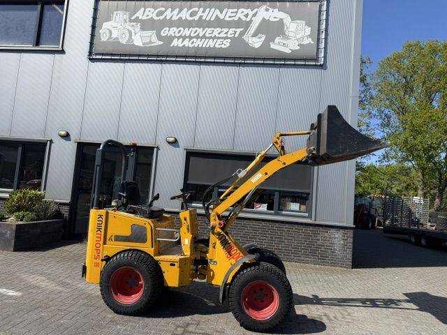 Knikmops 130 bj2020 4cil 3&4 functie Minishovel Kniklader NWST