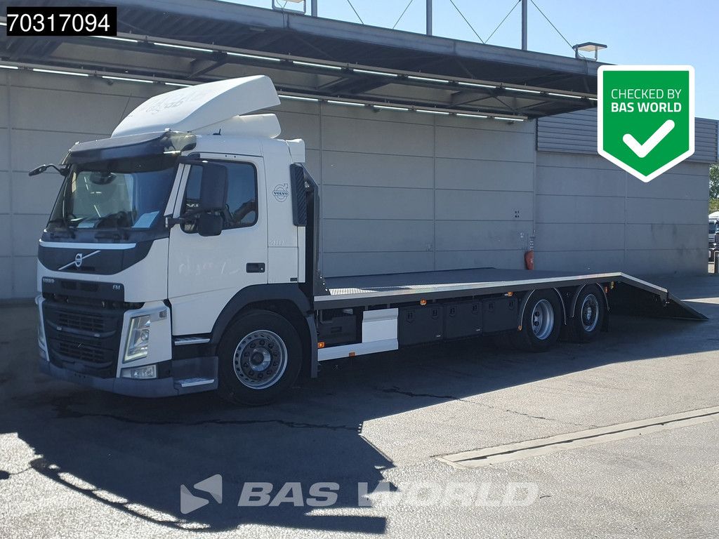 Volvo FM FM 410 6X2 Machine transporter Winch Lift+Steering Axle VEB ACC Euro 6