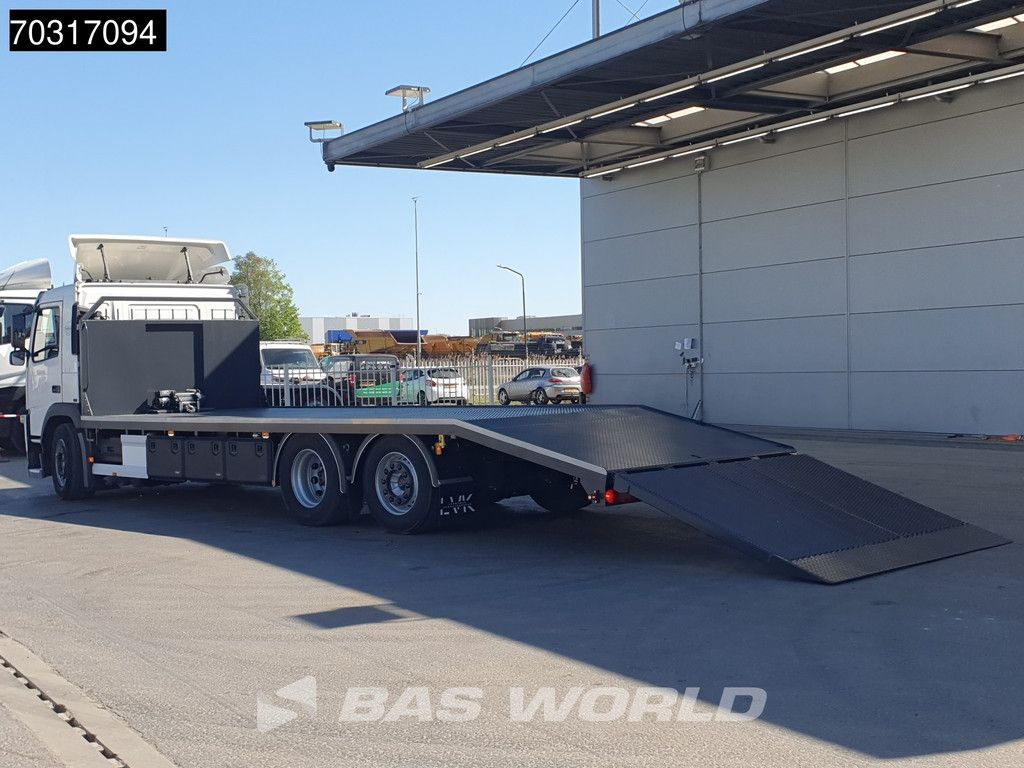 Volvo FM FM 410 6X2 Machine transporter Winch Lift+Steering Axle VEB ACC Euro 6