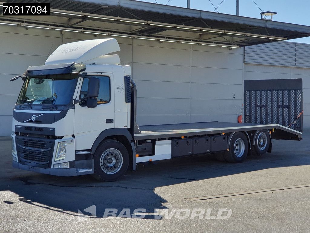 Volvo FM FM 410 6X2 Machine transporter Winch Lift+Steering Axle VEB ACC Euro 6