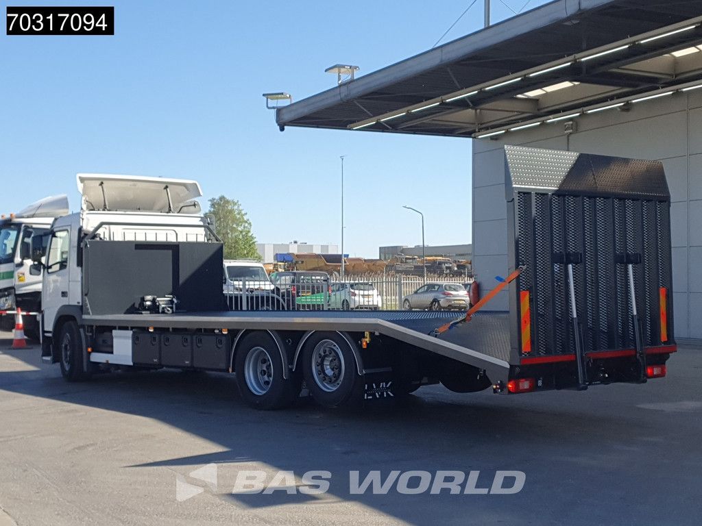 Volvo FM FM 410 6X2 Machine transporter Winch Lift+Steering Axle VEB ACC Euro 6