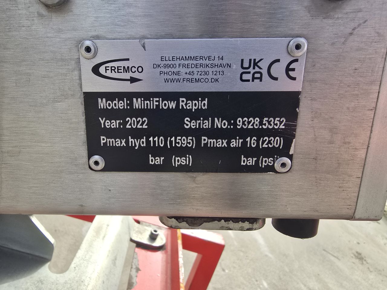 Fremco miniflow rapid