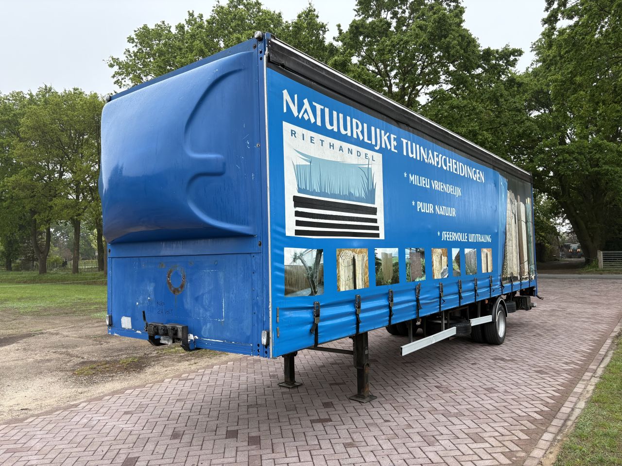 Be oplegger 7 TON schuifzeilen KUIPER
