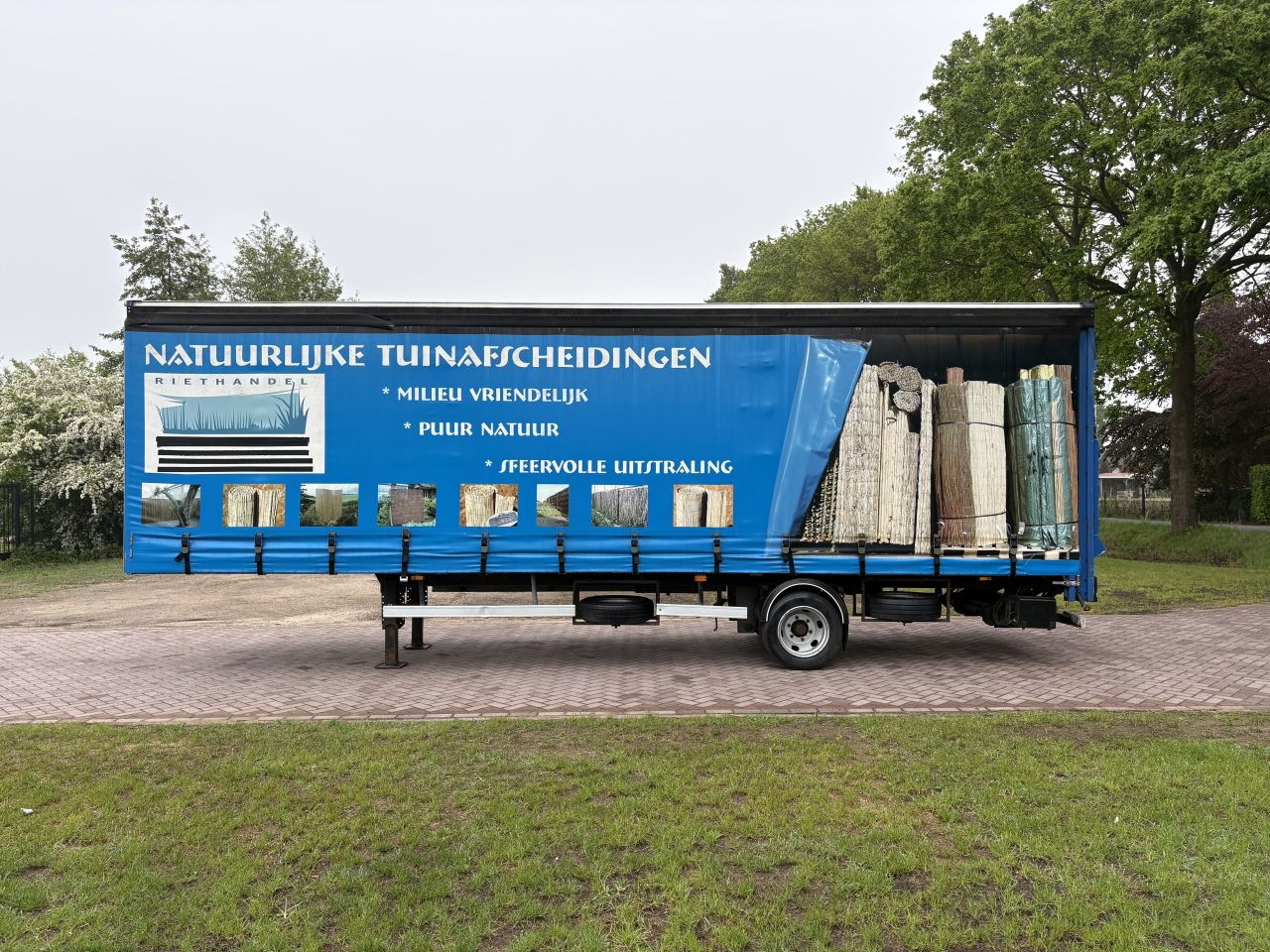 Be oplegger 7 TON schuifzeilen KUIPER