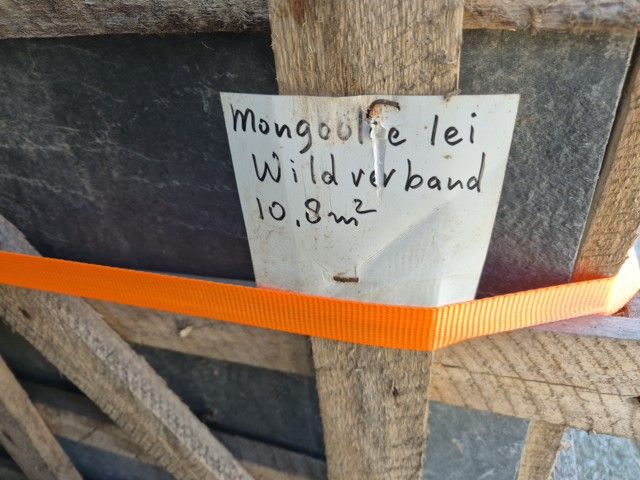 Wildverband natuur Leisteen tegels.